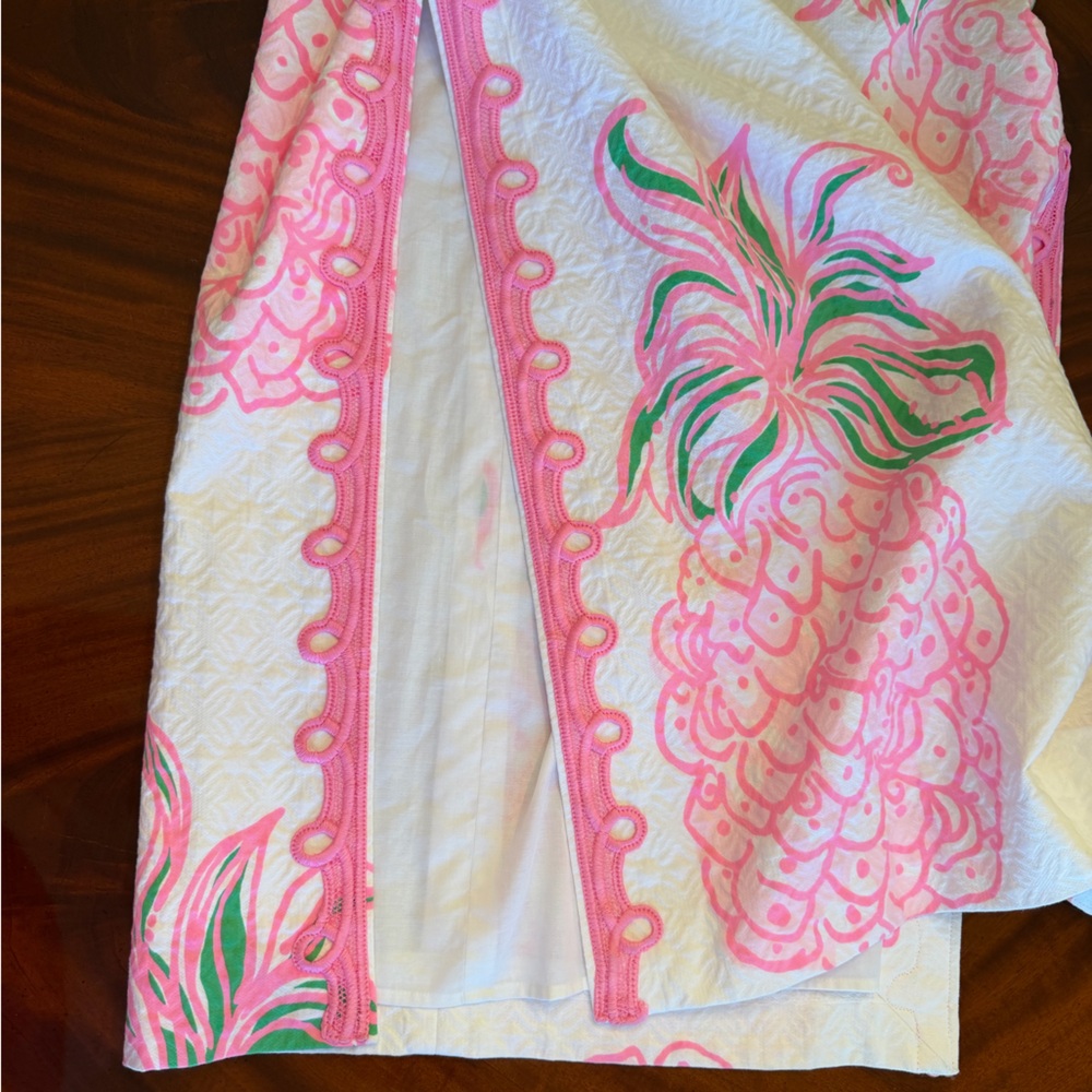 Lilly Pulitzer Marleigh Maxi Shift Party Like A Pineapple - Picture 12 of 17